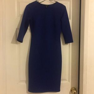 Navy blue dress